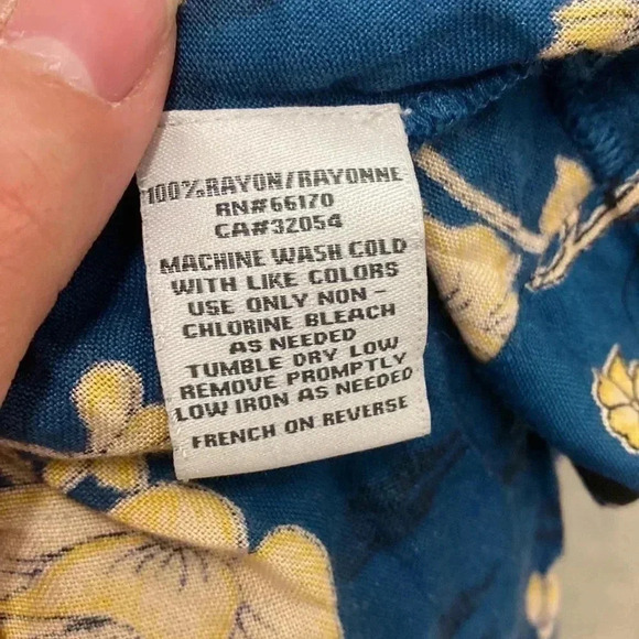 Floral Blue Skirt - Picture 5 of 5